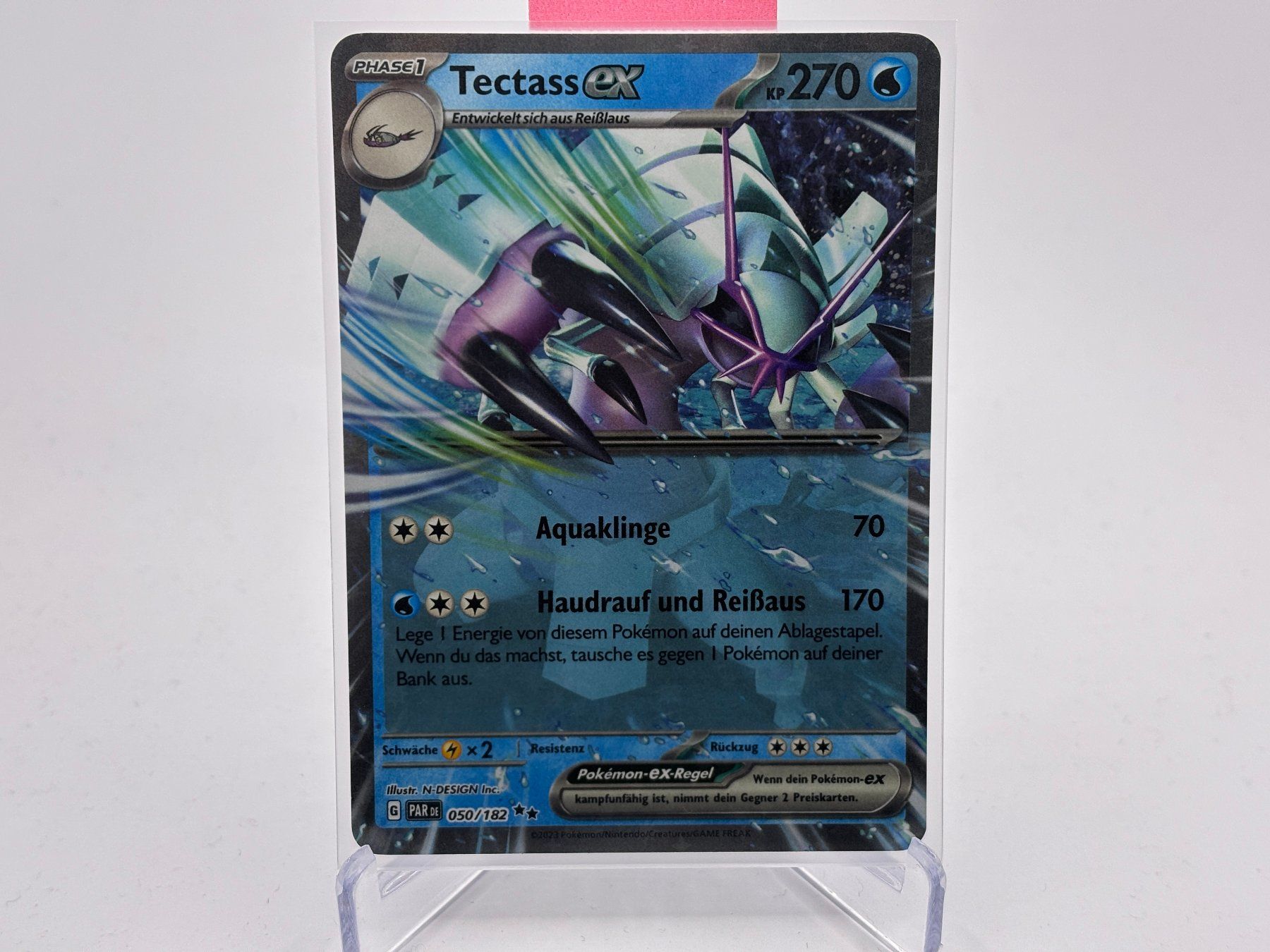 Pokémon Carte collezionabili: Paradoxrift - Tectass ex  (PAR 50) - DE – Nuovo (secondo la descrizione) da Allschwil venduto da Bullach