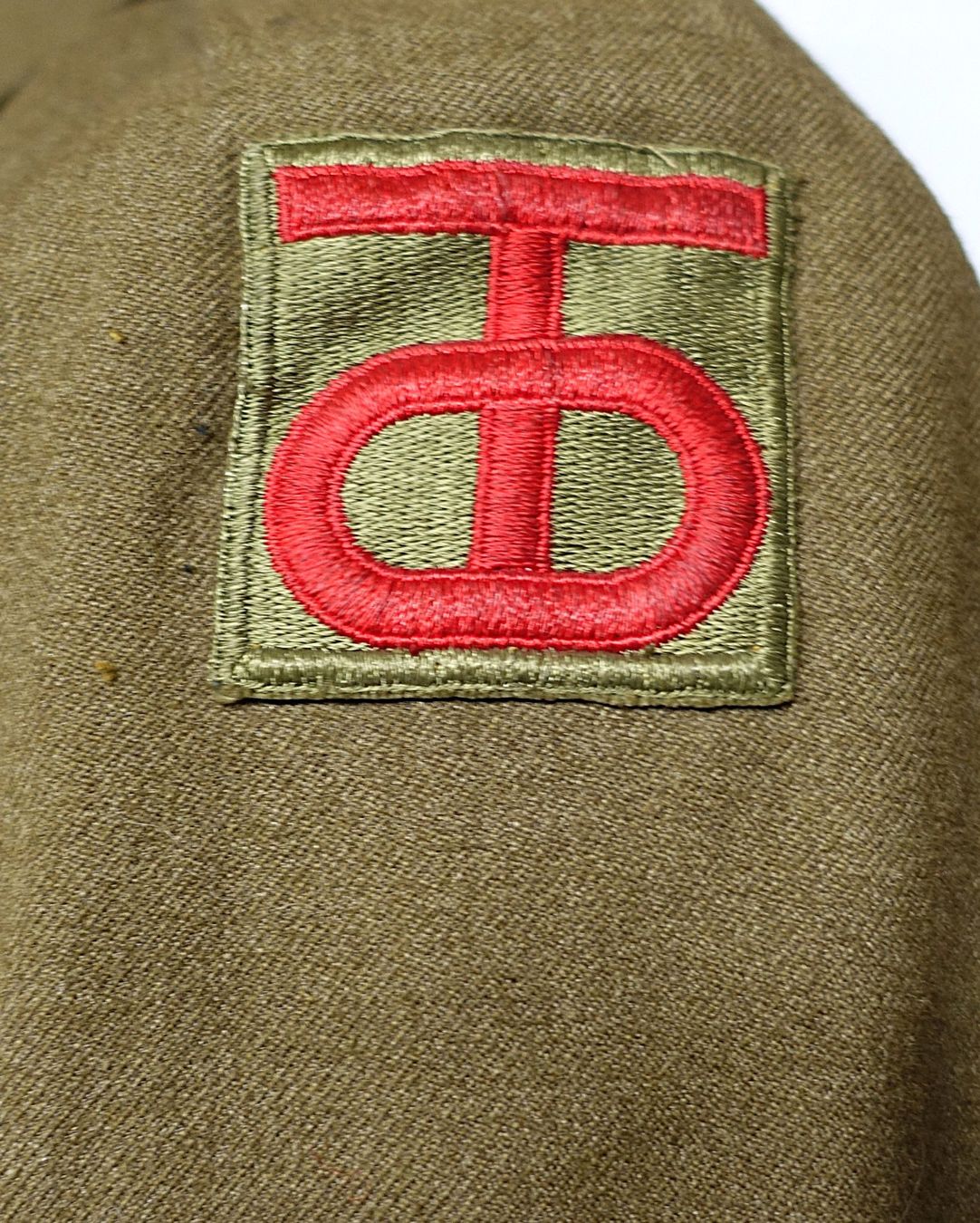 Uniformi: US Army Uniform Ike Jacket  2.Weltkrieg  90th / 94th Inf Div – Usato da Kappelen venduto da Marmoe 3