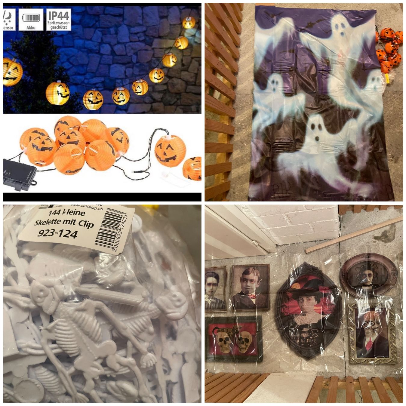 Tutte le decorazioni: Halloween Deko Set – Usato da Luzern venduto da Fledermaus82