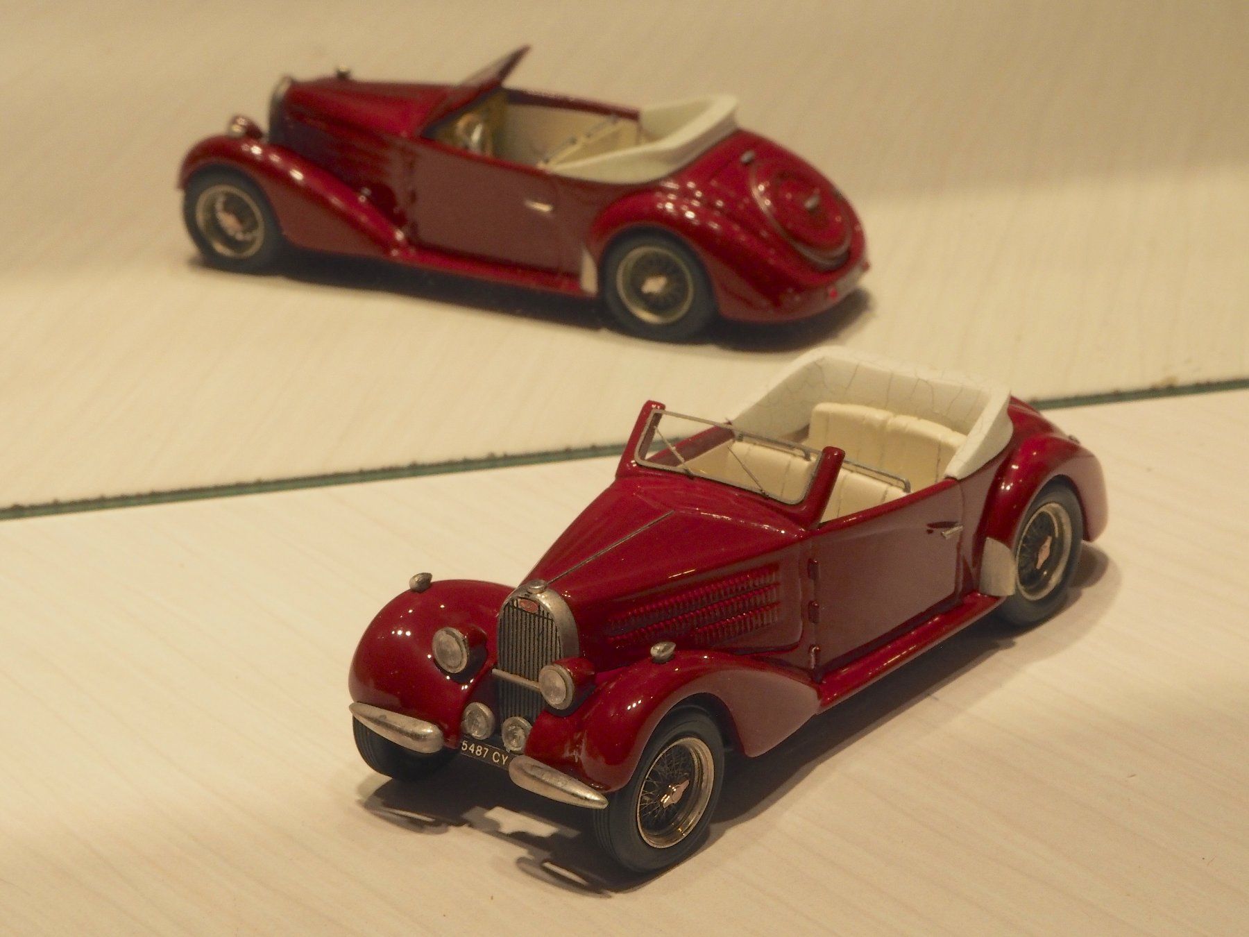 Bugatti Modellautos: Bugatti Type 57 Stelvio Cabriolet r - Ma Collection No 74 – Gebraucht aus Winterthur von 602ccm