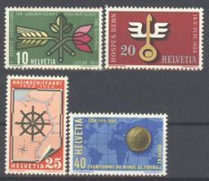 1954, Gedenkmarken **