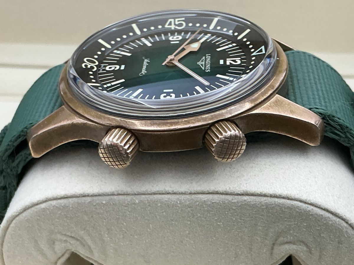 Longines Orologi: Longines Legend Diver Bronze L3.774.15.02 – Usato da Zürich venduto da watchdealer-24 4