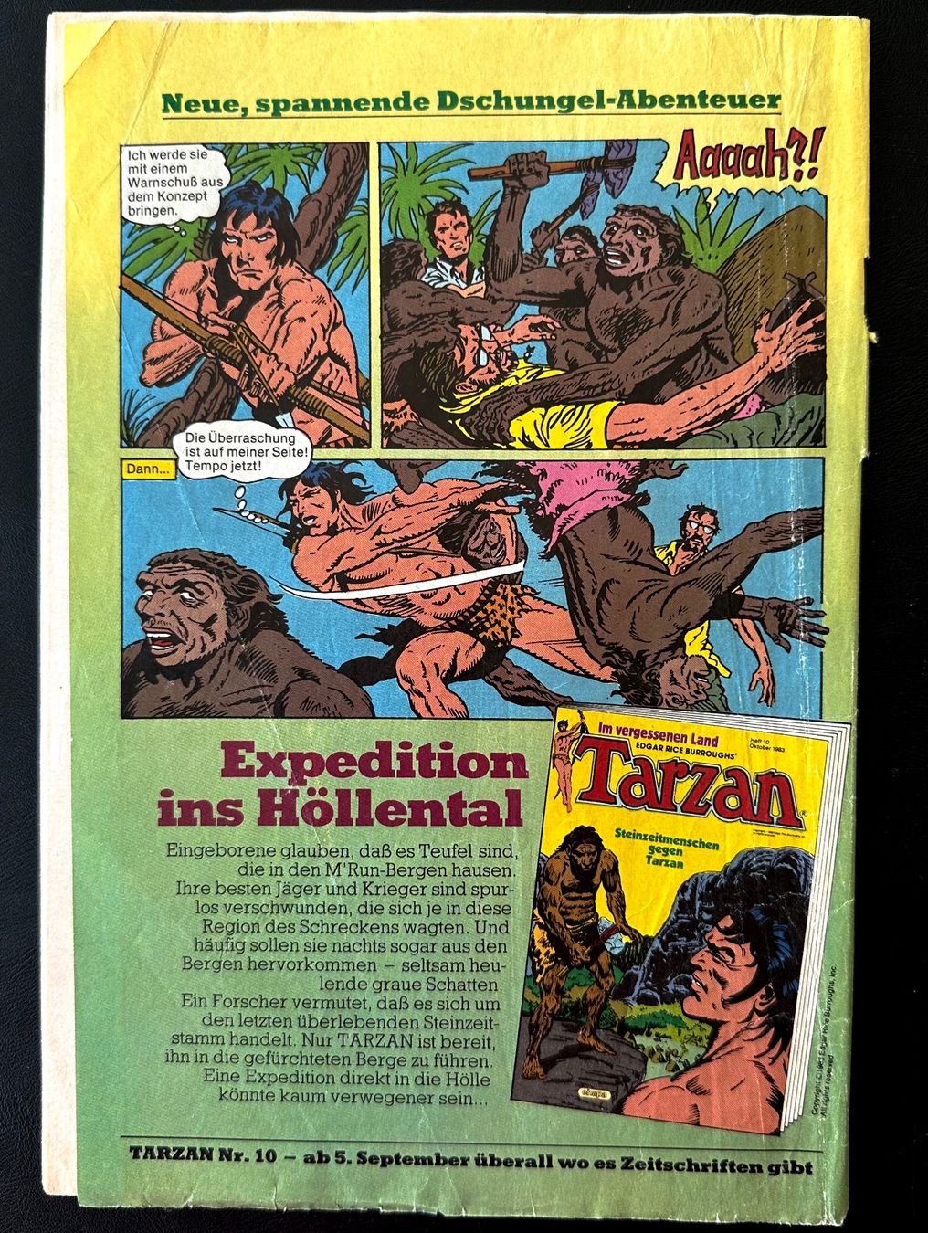Comics: Tarzan Heft Nr. 9 1983 – Gebraucht aus Seltisberg von quadartswiss 1
