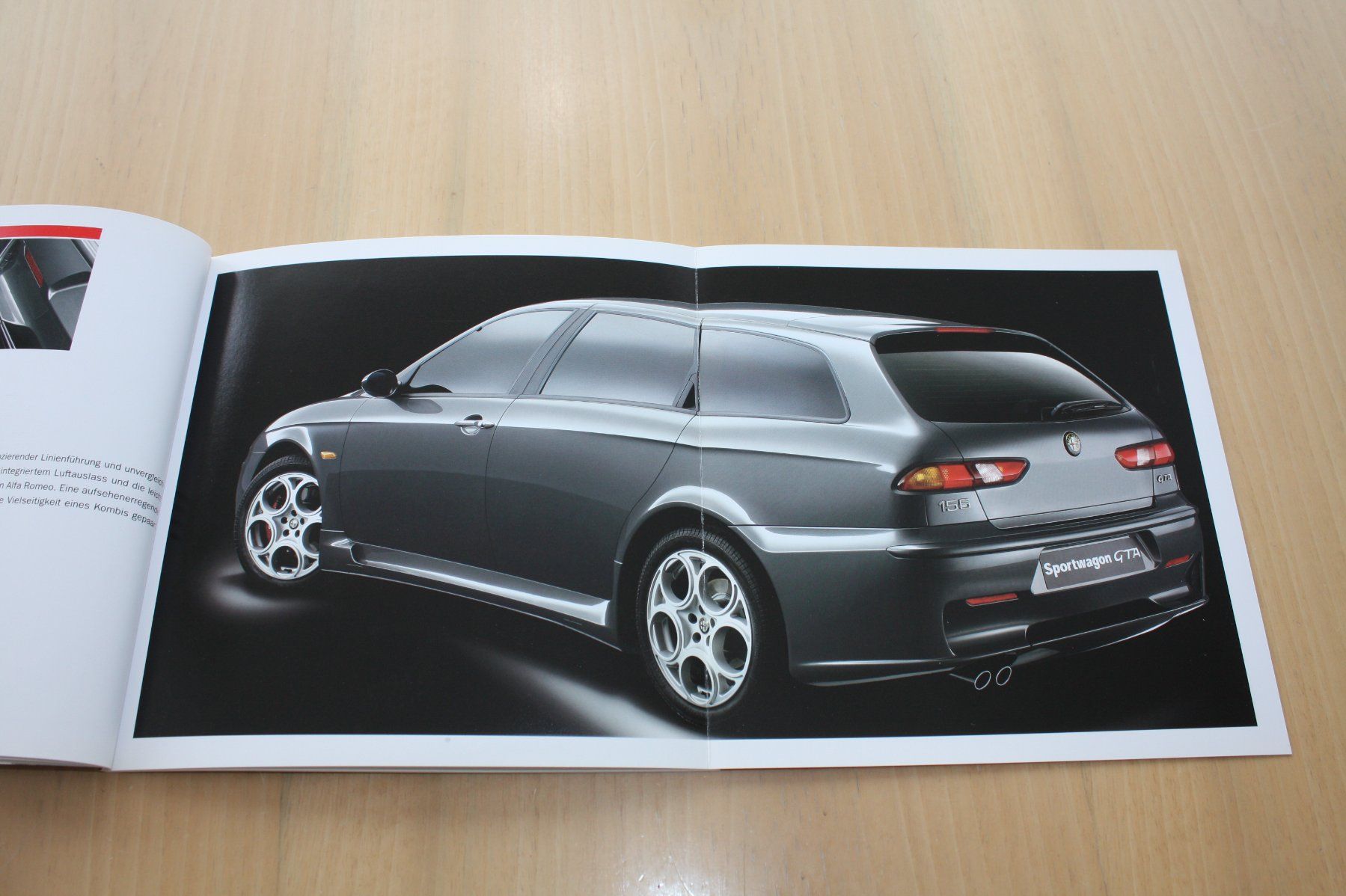 Alfa Romeo Documenti: Alfa Romeo 156 GTA Prospekt 2/2002 – Usato da Wikon venduto da erwin400 5