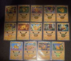 Pokémon Lot Pikachu 30 ème anniversaire