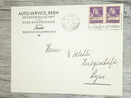 TR20 Enveloppe + Timbre Suisse 1931