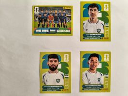 W Cup 2026 Ouzbékistan N° 13, 16, 18, 20