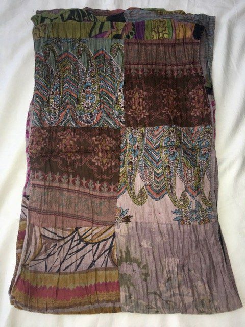 Foulards, Tücher & Schals: INDISCHER PATCHWORK SCHAL - EINZELSTÜCK - NEU – Neu und originalverpackt aus Honau von sainj 2