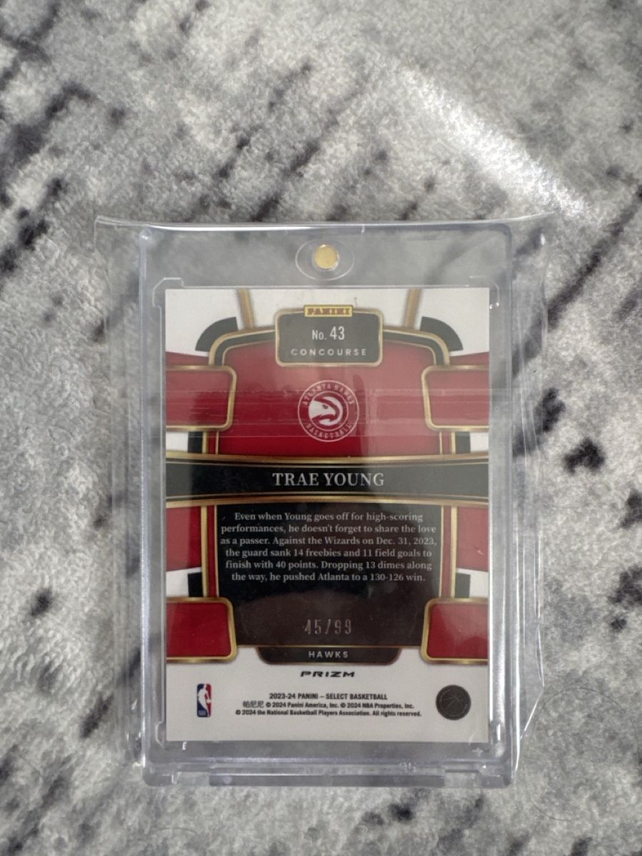 Nba Sammelbilder & Trading cards: Trae Young Select /99 – Gebraucht aus Dulliken von alpi.cards 1