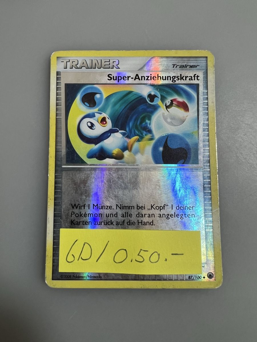 Pokémon Sammelbilder & Trading cards: Super Amziehungskraft – Gebraucht aus Muttenz von Michugee97