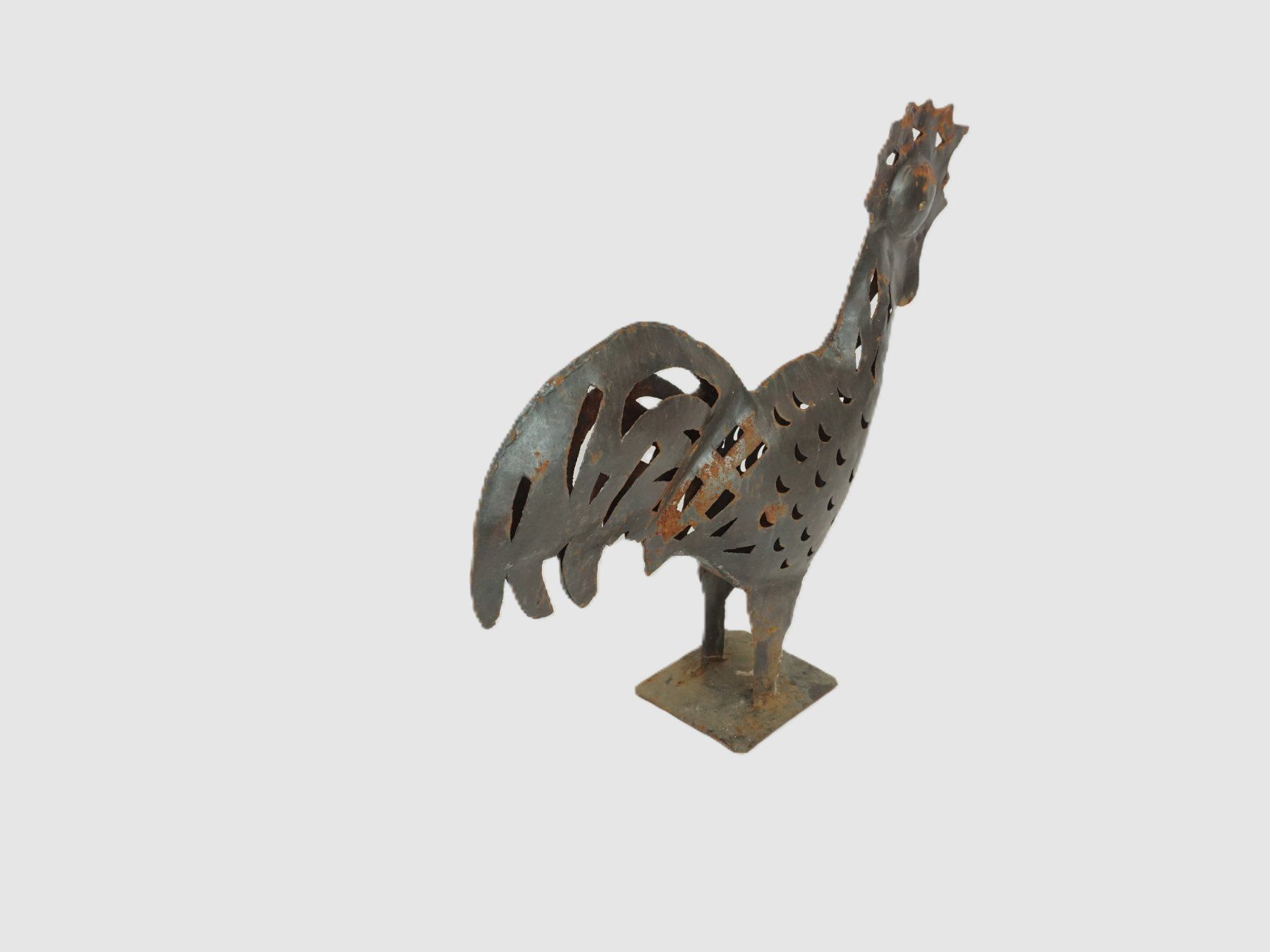 Statuette: Huhnfigur Metall – Usato da Pratteln venduto da Restwert_Pratteln 4