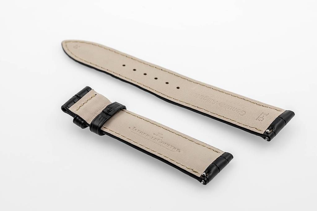 Bracciali & Braccialetti: Jaeger-LeCoultre black leather strap 20mm NEW – Nuovo (secondo la descrizione) da Epalinges venduto da bracelet123 1