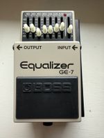 BOSS GE-7 Equalizer-Pedal – der Klassiker zur Klangformung