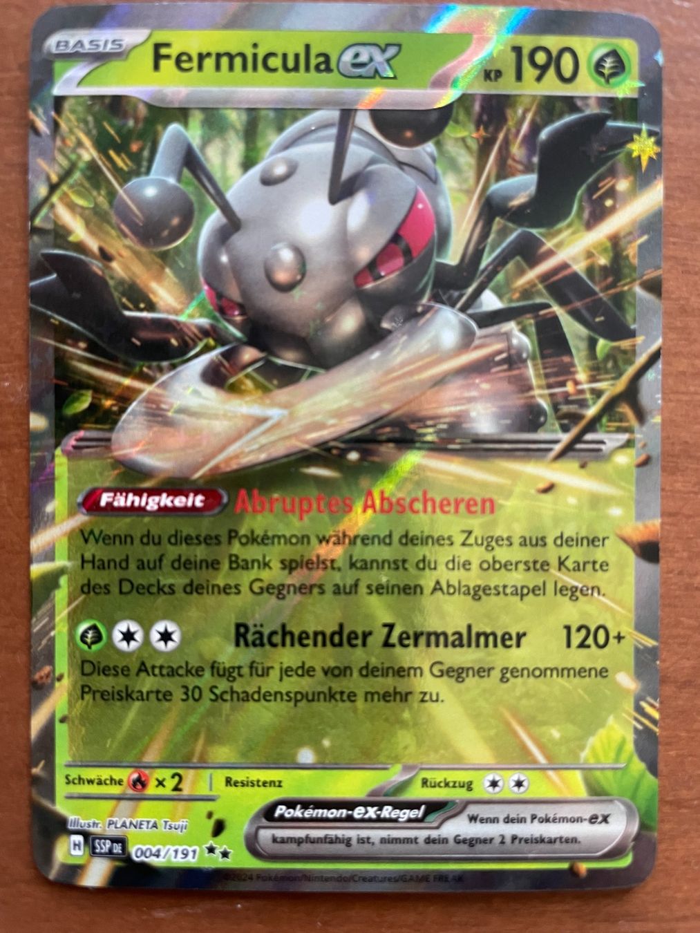 Pokémon Carte collezionabili: Pokemon Fermicula eX (Versand gratis) – Nuovo (secondo la descrizione) da Chur venduto da Angerson