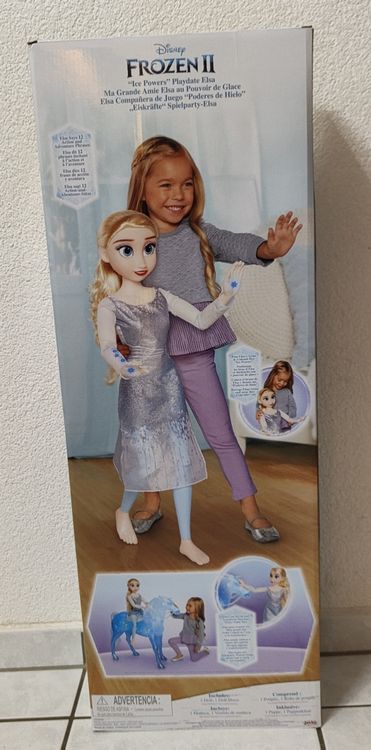Wunderschne Elsa Puppe Gross Bild