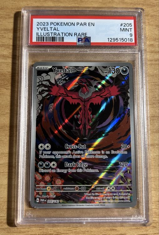 Yveltal Illustration Rare PAR EN 2023 by Pokemon Card PSA 9 (Gebraucht ...