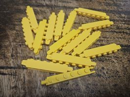 lego 30388 lot de 15 pièces Yellow Hinge Brick 1 x 6 Locking