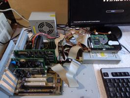Vintage PC Pentium III 450MHz ASUS P2B-F gebraucht
