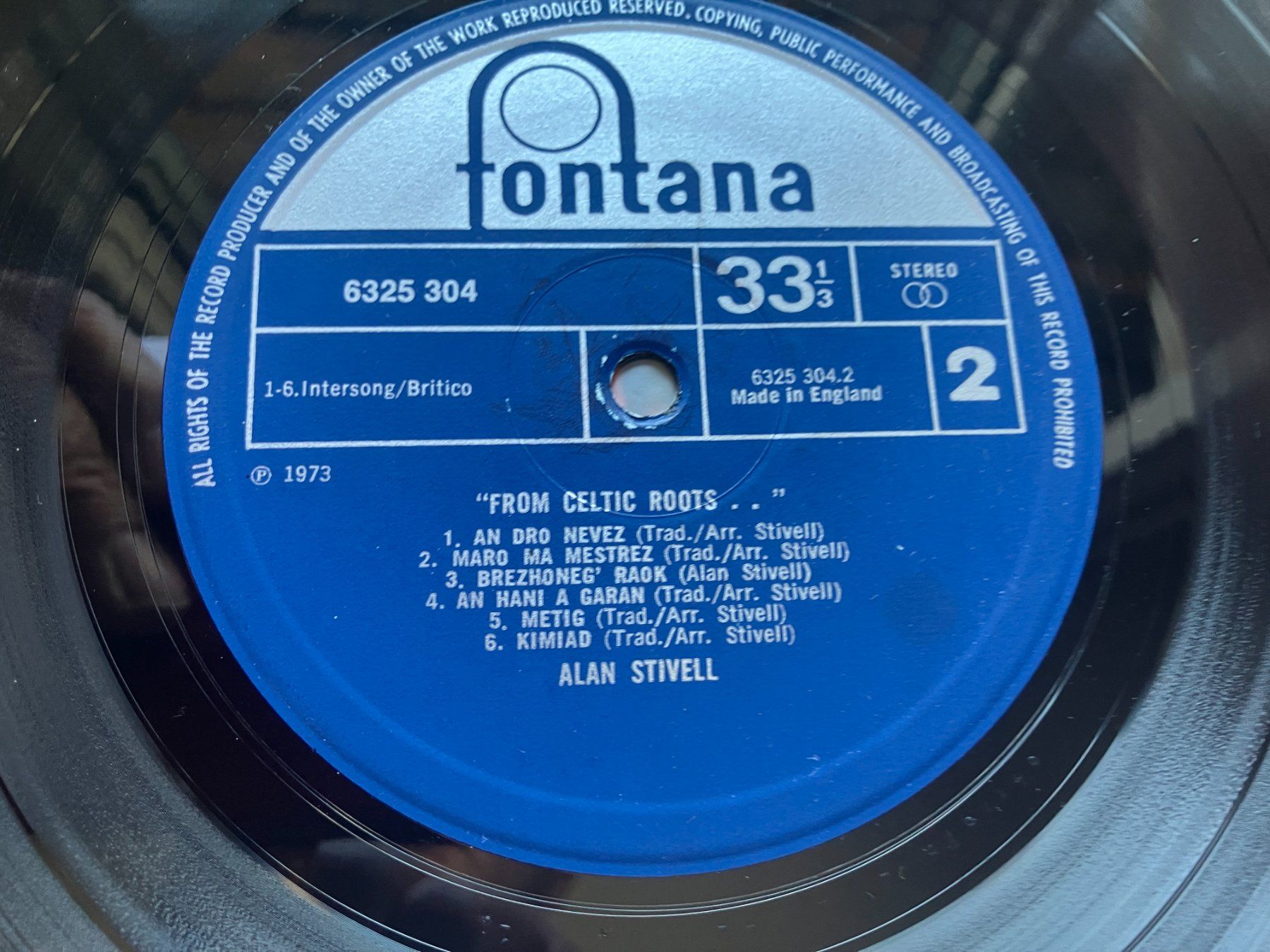 Dischi in vinile: Stivell – Usato da Aarwangen venduto da Jukebox3 9