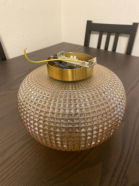 Kronleuchter & Deckenlampen: Rosegold Deckenlampe  – Gebraucht aus Binningen von kleolina