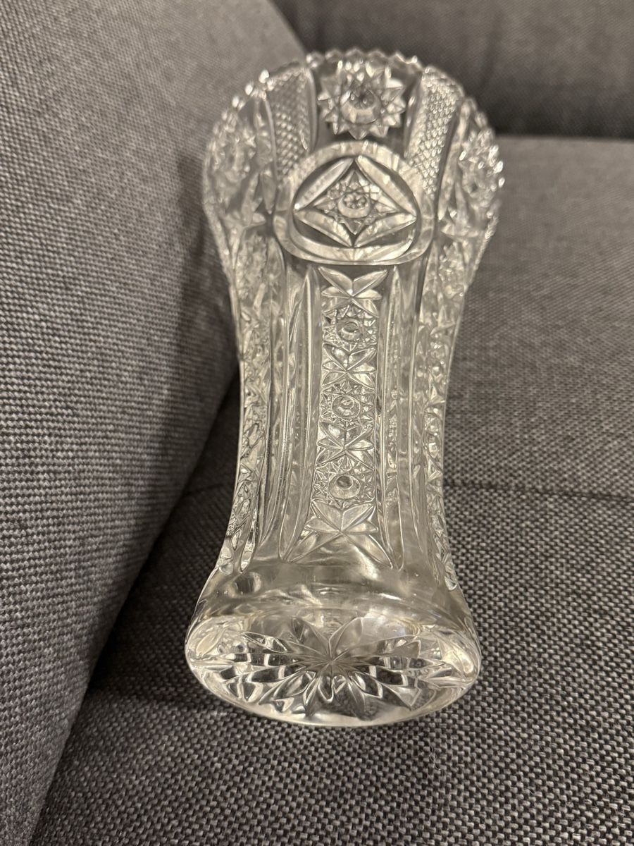 Vasen & Gefässe: Stabile Vase aus Bleikristall – Gebraucht aus Buchs SG von and_d8tp 2