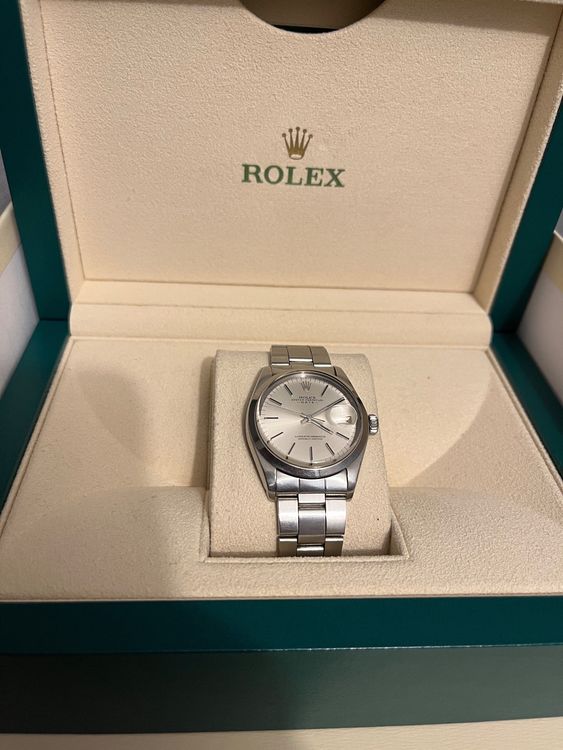 Rolex Orologi: Rolex Oyster Perpetual Date 1500 weiss – Usato da Olten venduto da Watches0000 2