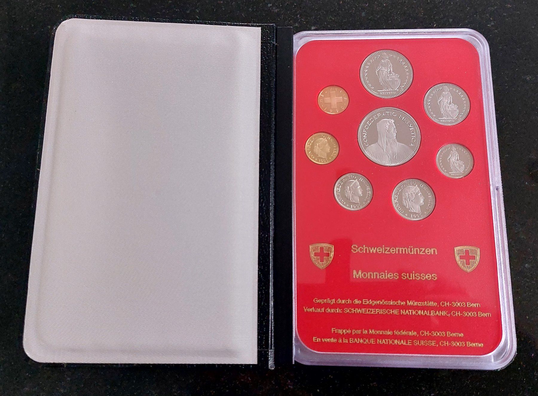 Tutti le monete: CH - Münzsatz 1990 pp – Nuovo (secondo la descrizione) da Arch venduto da repros 3