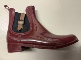 Navy Boot Burgundy Gr. 36 Gummistiefel