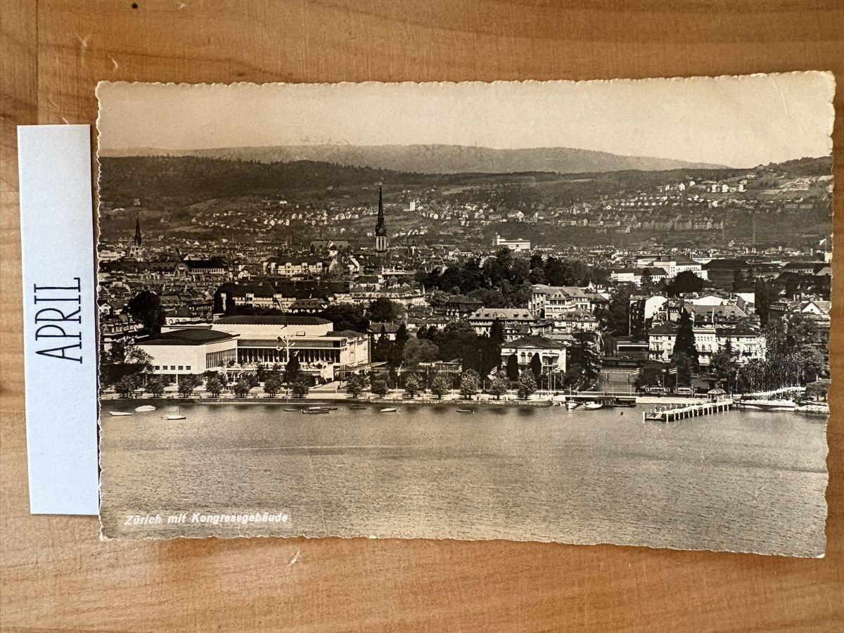Ansichtskarten: AK von Zürich / Kongressgebäude – Gebraucht aus Rümlang von Kartenpost1