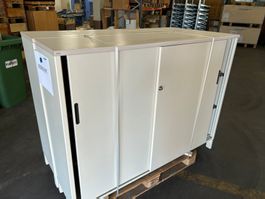 2 Stück Werkstattschrank aus Metall