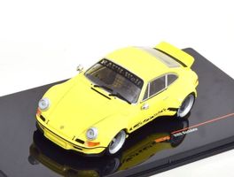 Porsche 911 RWB Rauh-Welt hellgelb /schwarz     1:43 von IXO