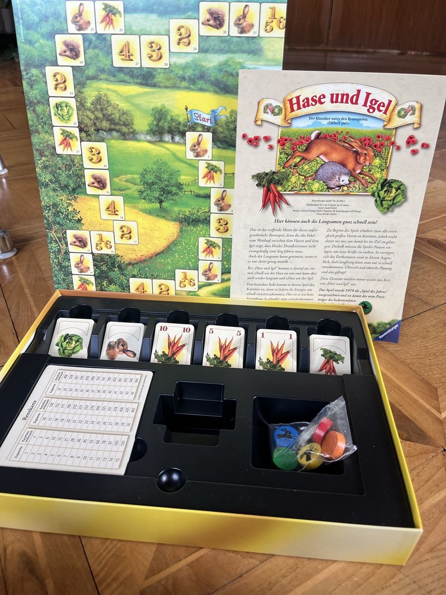 Ravensburger Giochi: Brettspiel: Hase und Igel – Nuovo (secondo la descrizione) da Zürich venduto da 12Baum12 1