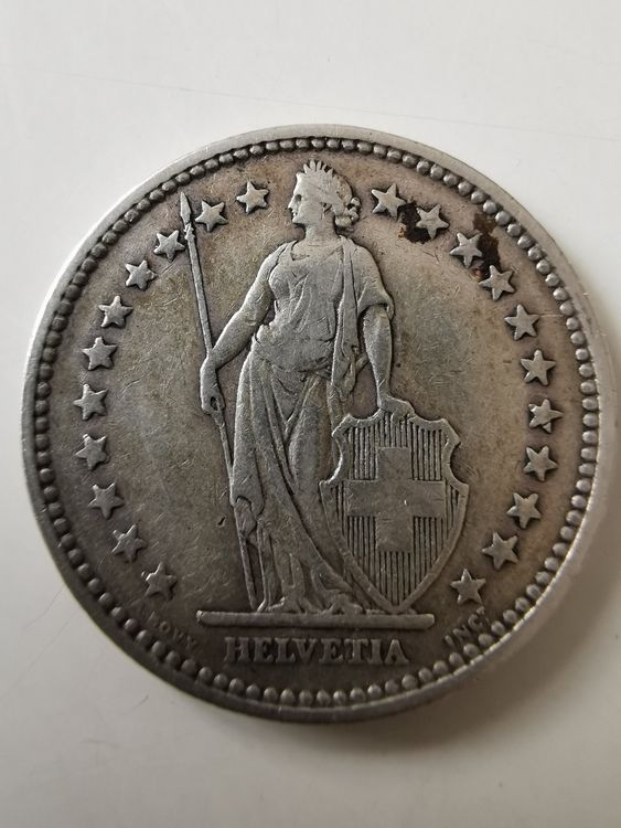 Tutti le monete: 2 Franken 1904 – Usato da Zürich venduto da turbopuz 1