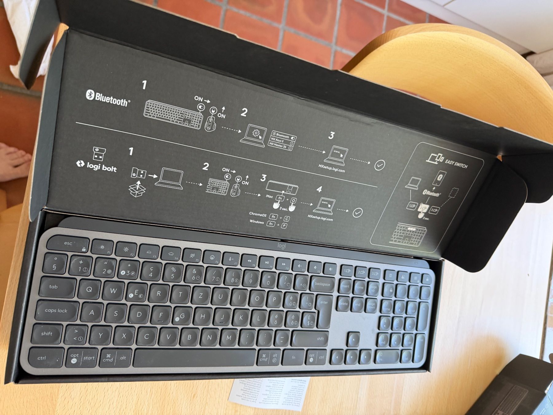 Claviers: Logitech MX Keys Combo CH Layout – D'occasion à Zug par mwb27 3