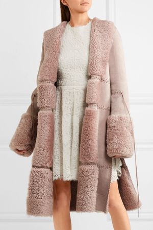 Orig. ALEXANDER McQUEEN Shearling-Coat Gr.36-38, NP 6'000.--