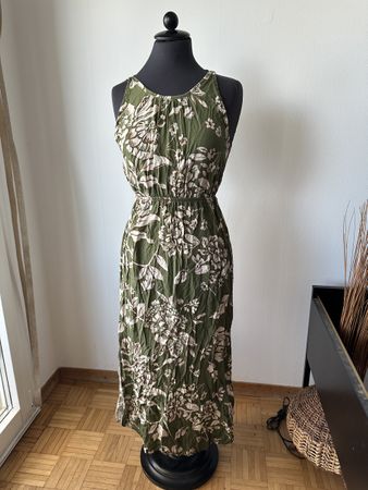Kleid Sommerkleid floral grün Grösse S