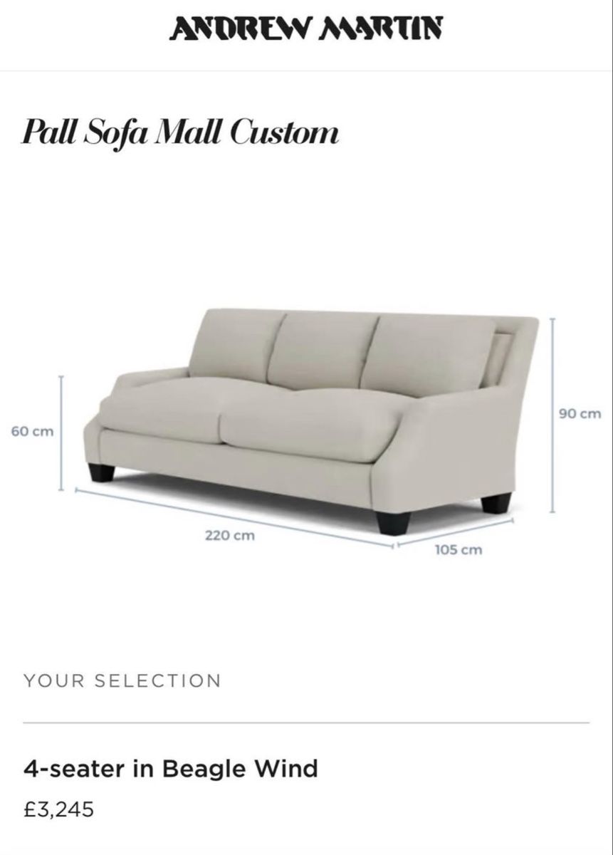 Divani: Sofa Design Andrew Martin – Nuovo (secondo la descrizione) da Randogne venduto da azk_dh7t