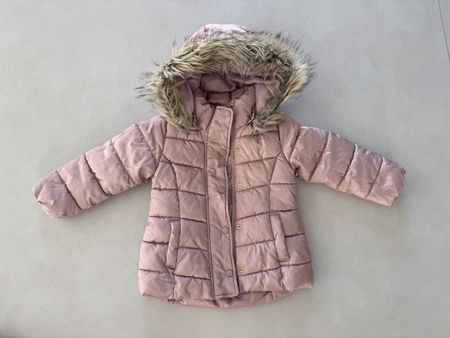 Winterjacke Mädchen Gr. 98 mit Kapuze