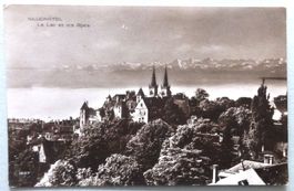 Neuchâtel - Le Lac et les Alpes