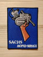 Aufnäher Badge Patch Mofa Töffli SACHS MOPED SERVICE