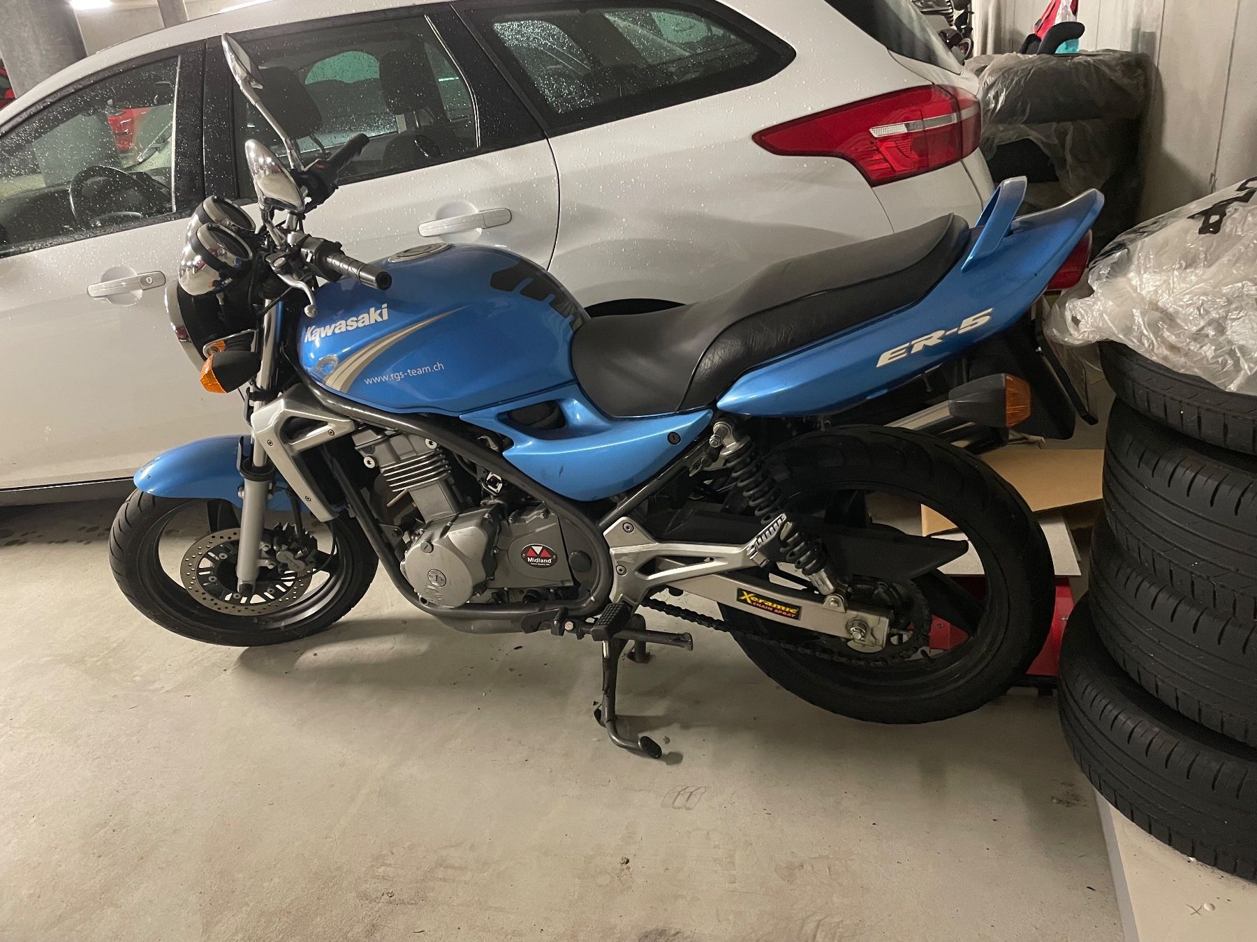 Kawasaki Strasse: Kawasaki ER 5 – Gebraucht aus Grossaffoltern von nad_27gd