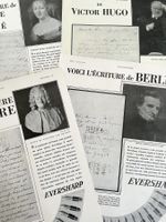 Eversharp Fülhalter - 4 alte Werbungen / Publicités 1930