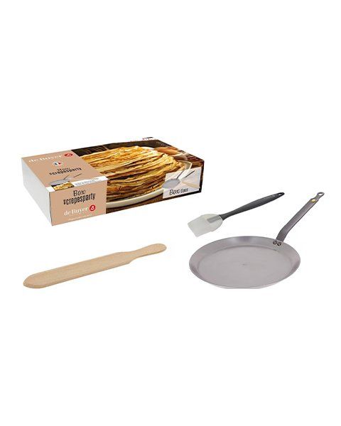 De Buyer 5615.26 Mineral B Element Crepe Pan, 26 cm Diameter