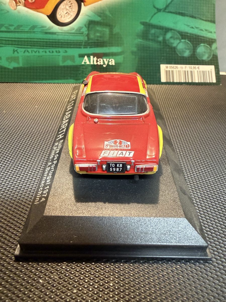 Fiat Modellini d'auto: Fiat 124 Abarth 1974. 1/43 – Usato da Versoix venduto da Jeannot57 4
