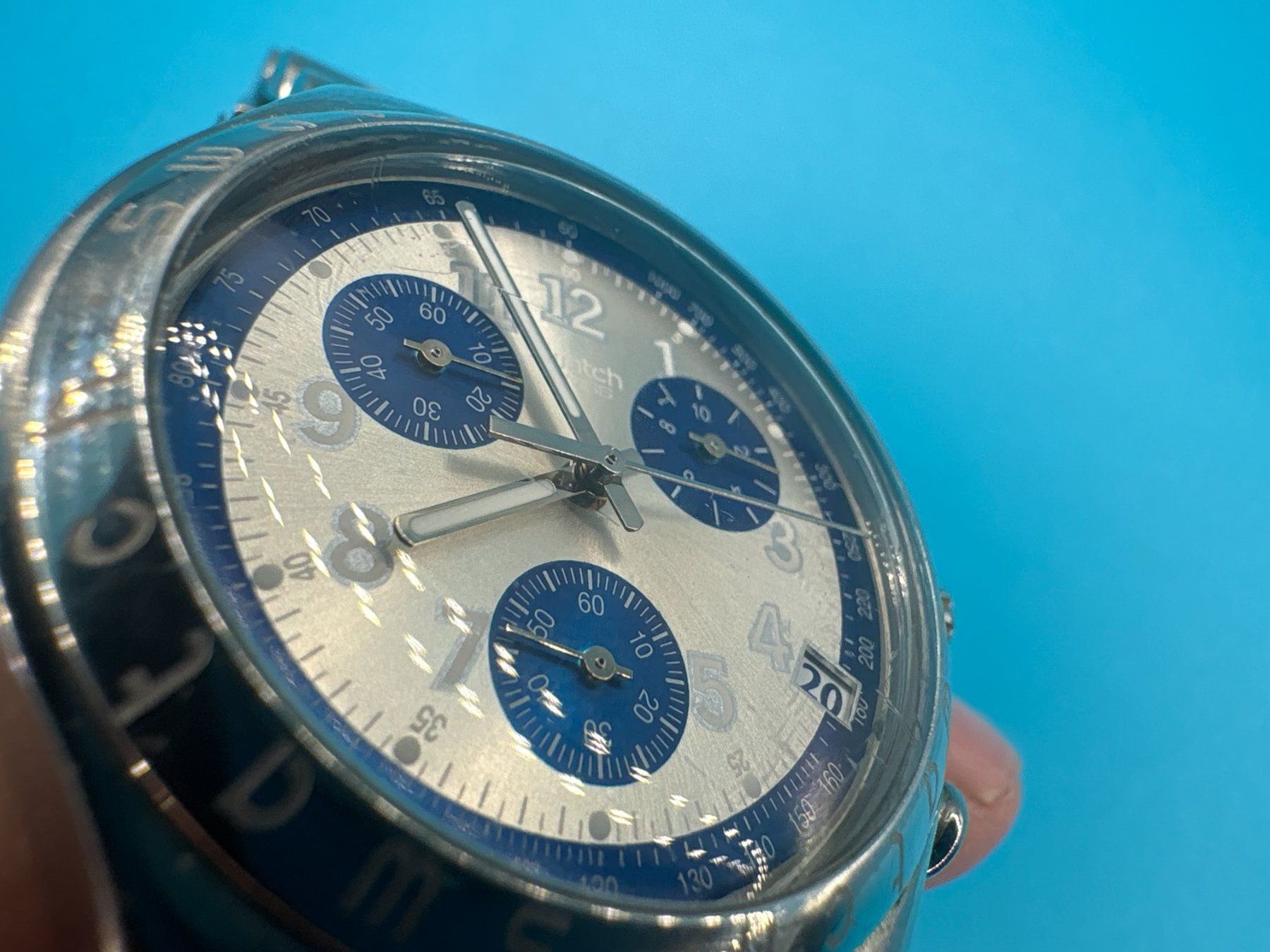 Swatch Orologi: SWATCH SECRET AGENT LIGHT GREY – Usato da Elgg venduto da Jo_Naj 3