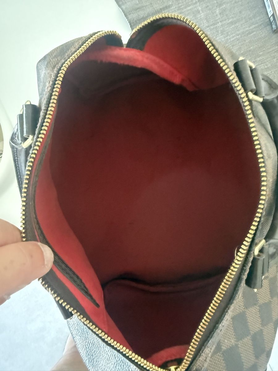 Louis Vuitton Borse da donna: Borsa Louis Vuitton Speedy 30 Damier Ebene – Usato da Pregassona venduto da Texi10 8