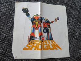 Autocollant Goldorak années 80 Shogun Mattel
