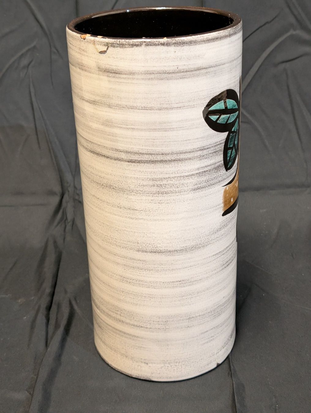 Vasi & Recipienti: Mid-Century Keramik Bodenvase Eulen Vintage – Usato da Wiezikon b.Sirnach venduto da Romsche 2