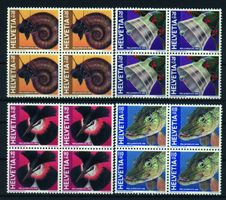 1998, Pro Juventute, Viererblöcke **