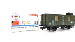 1c Märklin HO 4DRG Postwagen grün | 173